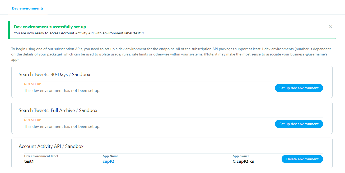 Dev Environment in Twitter